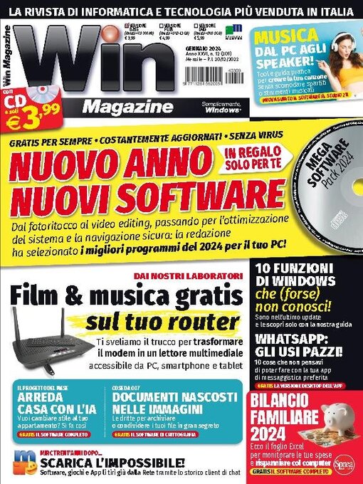 Title details for Win magazine by Sprea S.p.A. - Available